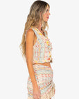 JBQ - Maya Skirt - Fringed Multi -