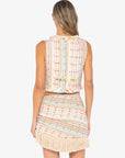 JBQ - Maya Skirt - Fringed Multi -