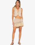 JBQ - Maya Skirt - Fringed Multi -
