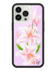 Wildflower iPhone case 13 Pro Sweet Lily Lilac Cute