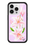 Wildflower iPhone case 14 Pro Sweet Lily Lilac Cute