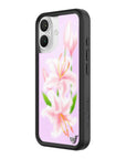 Wildflower iPhone case 16 Sweet Lily Lilac Cute