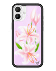 Wildflower iPhone case 16 Plus Sweet Lily Lilac Cute