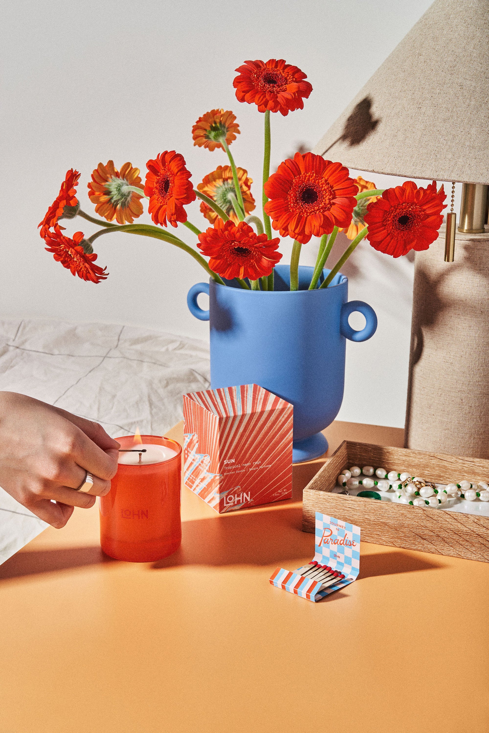 Sun Candle - Blood Orange & Pomelo
