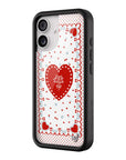 Wildflower iPhone case 17 Lovers Lane Red Cute