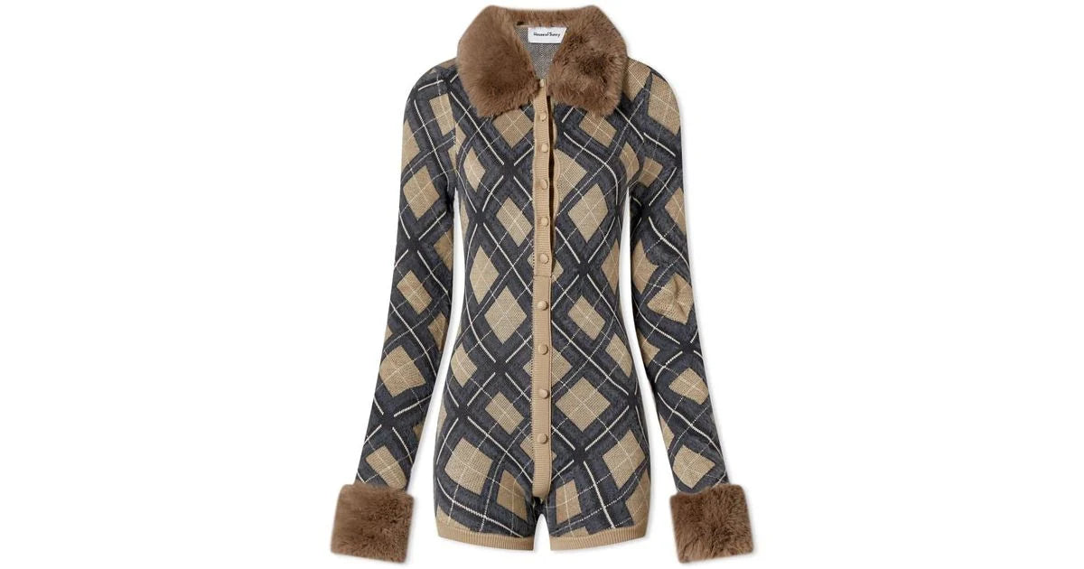 London Check Knit Body