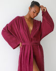 The Long Robe - Plum