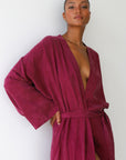 The Long Robe - Plum