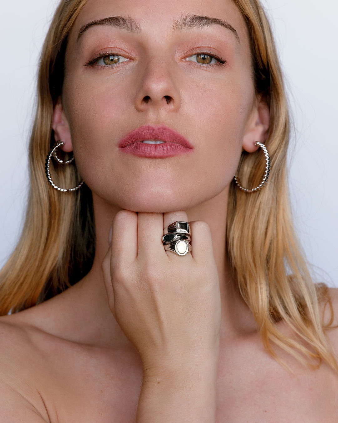 Luv Aj - The Signet Ring Stacker Set -