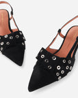 Intentionally Blank - Maman Slingback Kitten Heel -
