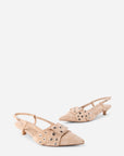 Intentionally Blank - Maman Slingback Kitten Heel -
