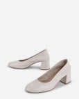 Intentionally Blank - Margie Heel - CREAM LEATHER