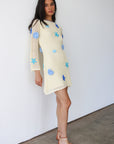 Callahan Knitwear - Mar Mini Dress - Capri Blue -