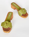 Intentionally Blank - Mar Leather Clog -