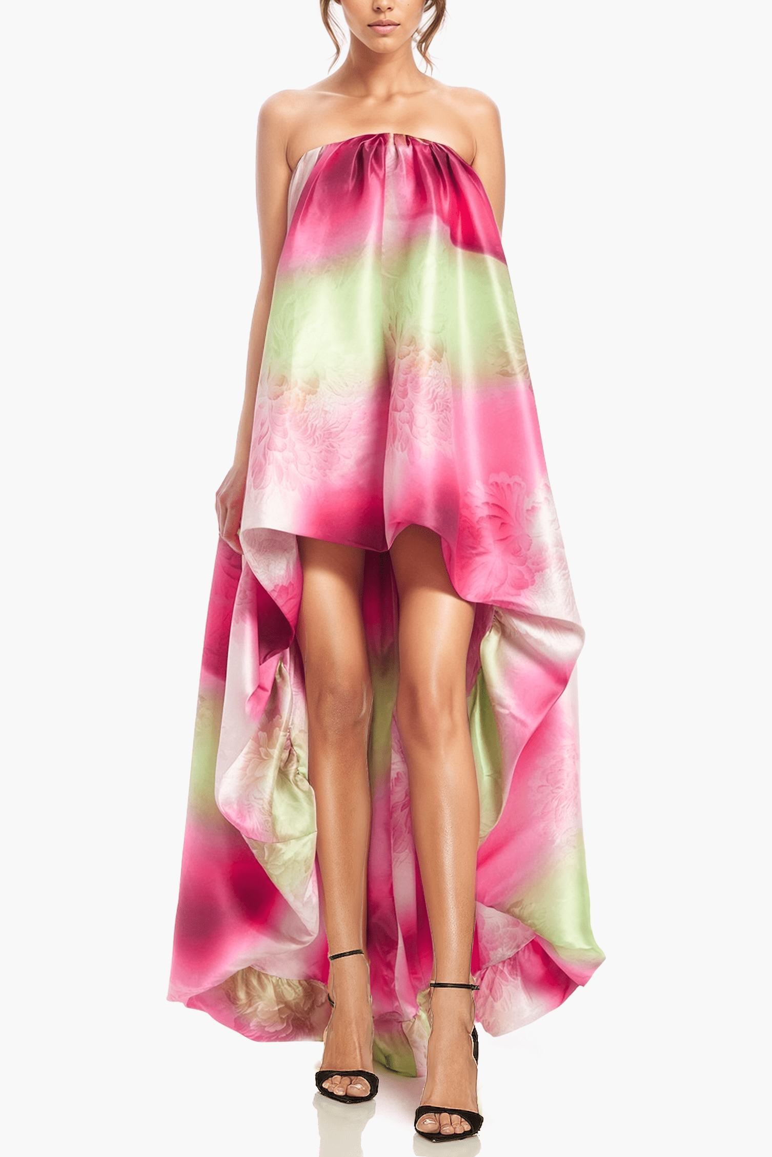 The Dixie High-Low Bubble Hem Dress