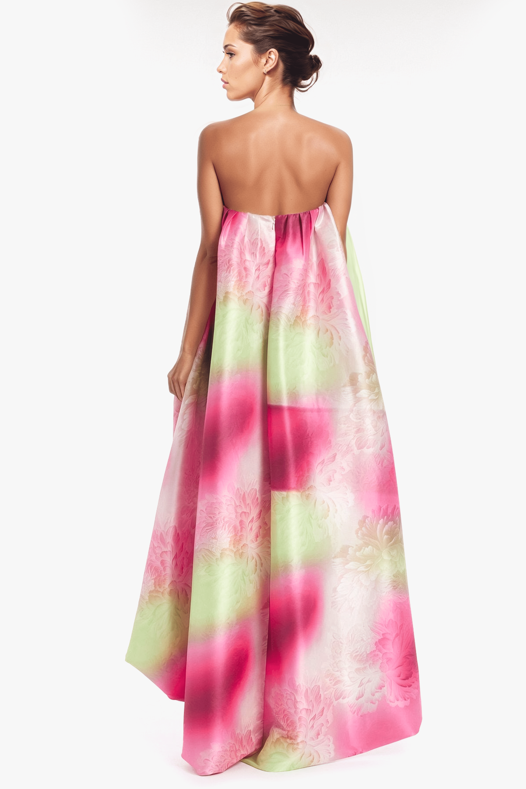 The Dixie High-Low Bubble Hem Dress