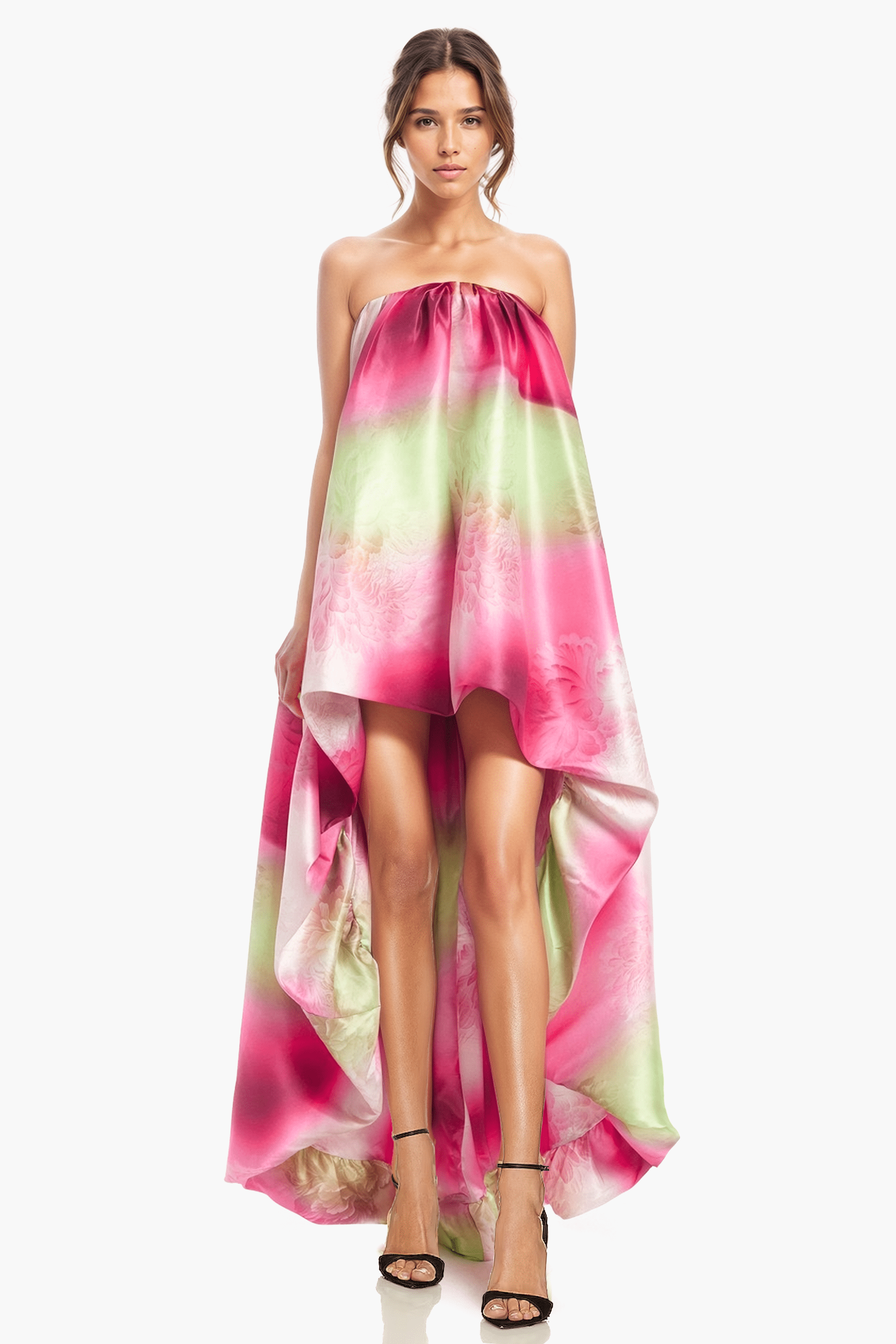 The Dixie High-Low Bubble Hem Dress