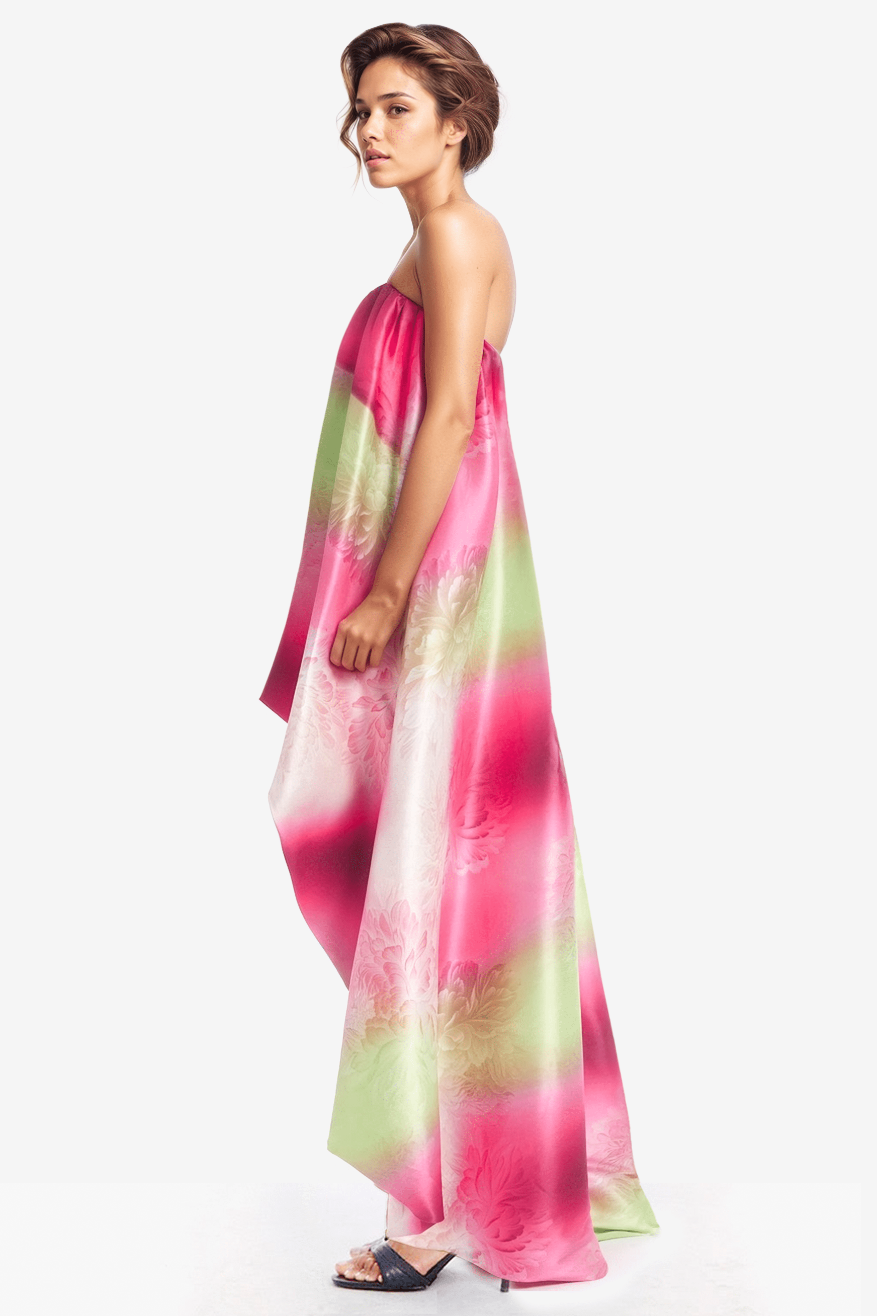 The Dixie High-Low Bubble Hem Dress