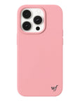 Wildflower iPhone case 14 Pro Pink MagSafe Sleek Pink