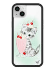 Wildflower iPhone case 13 Kitty Shake Cats Cute