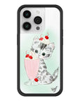 Wildflower iPhone case 14 Pro Kitty Shake Cats Cute