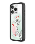 Wildflower iPhone case 15 Pro Kitty Shake Cats Cute
