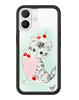 Wildflower iPhone case 16 Kitty Shake Cats Cute