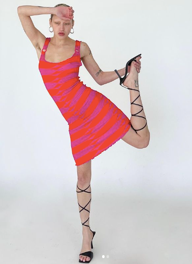 Margot - Pink/Orange