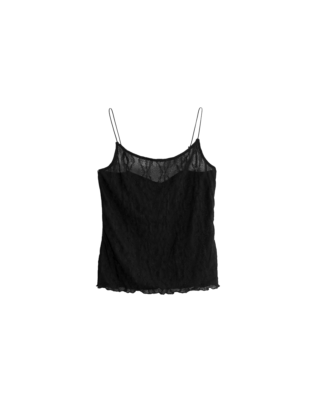Mariposa Lace Ruched Cami - Night