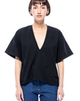 Toit Volant - Mars Tee Cotton Jersey - Black -