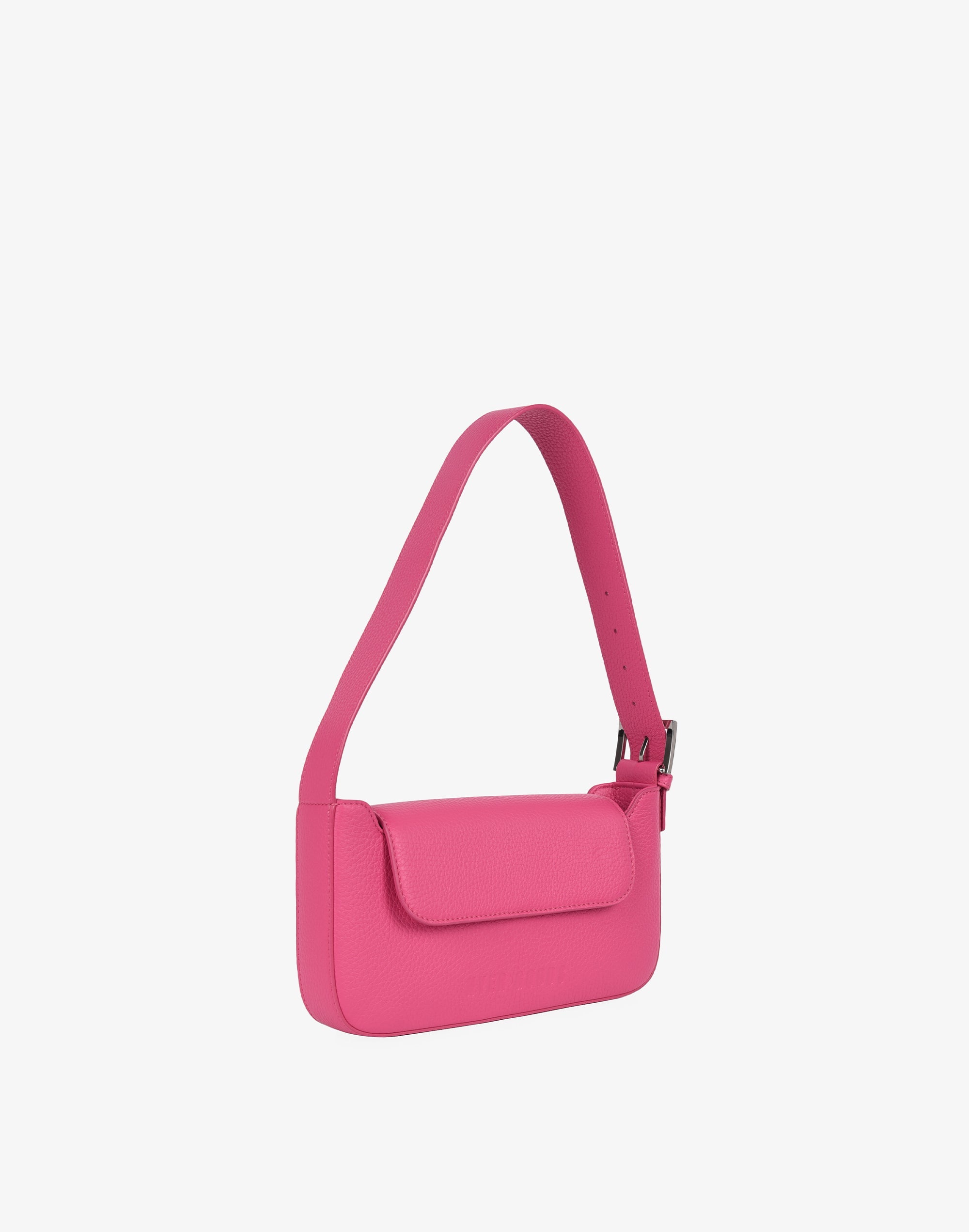 Hyer Goods - Luxe Buckle Bag - Fuschia -