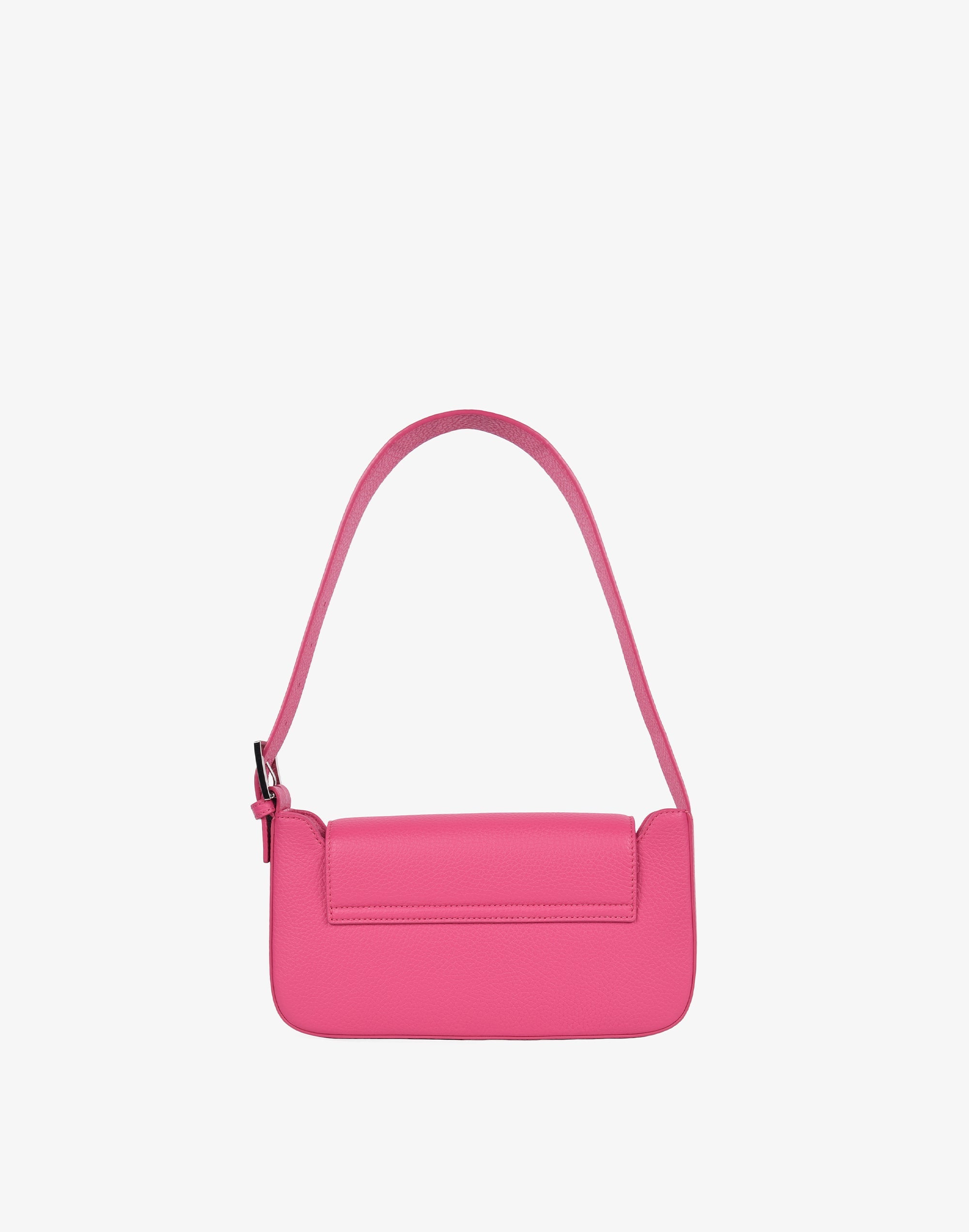 Hyer Goods - Luxe Buckle Bag - Fuschia -