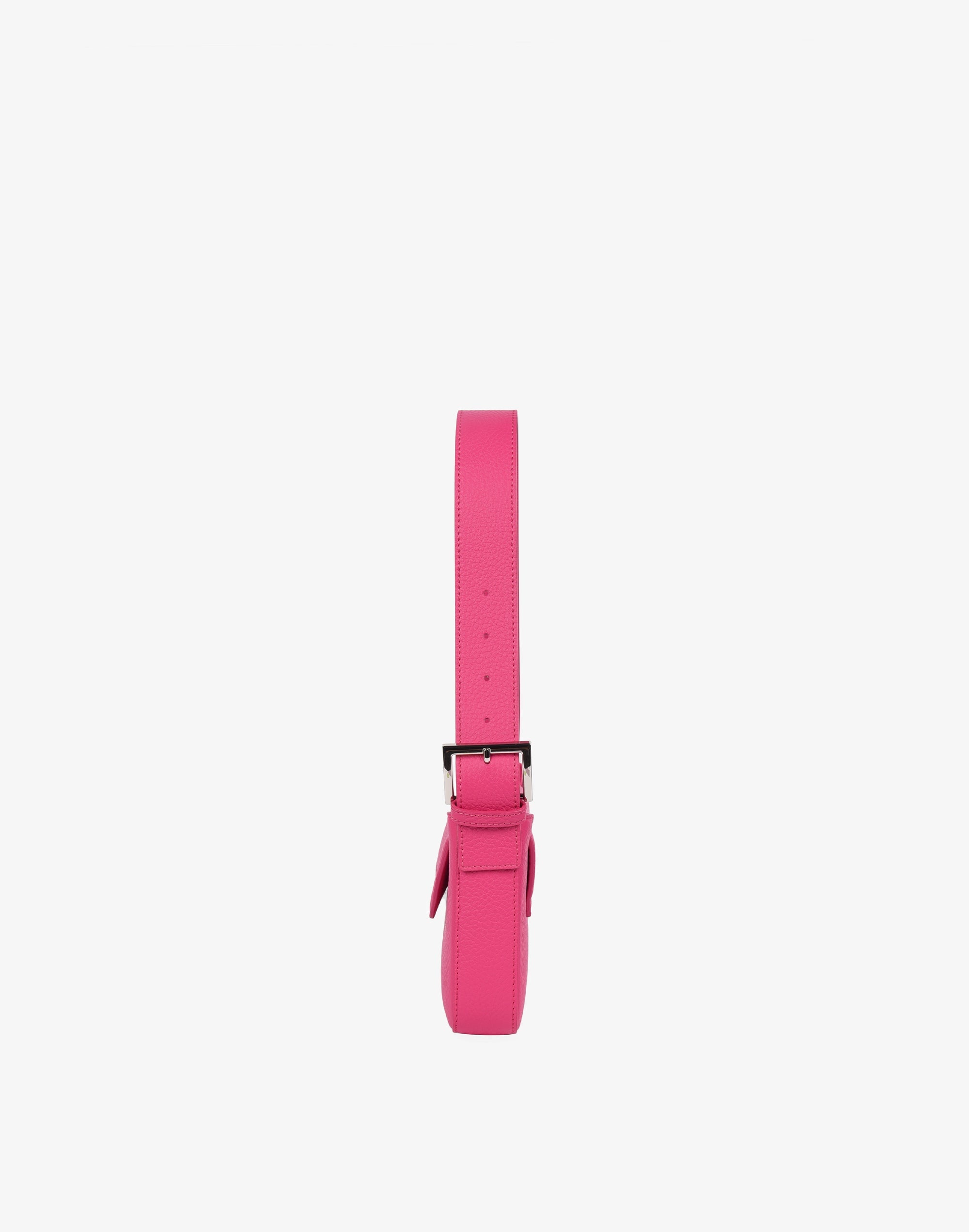 Hyer Goods - Luxe Buckle Bag - Fuschia -