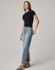 Edyson - Vincent High Rise Wide Leg Jeans - Medium Elston -