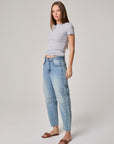 Edyson - Jack High Rise Slouchy Barrel Jeans - Medium Luton -