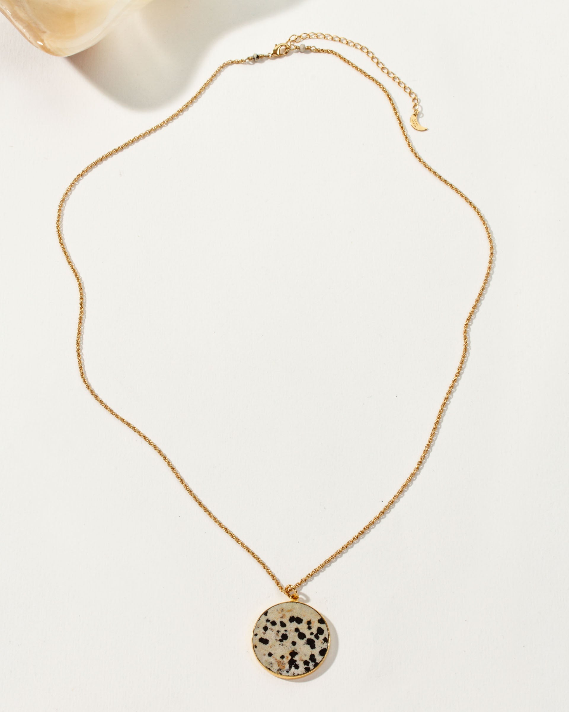 Spot On Medallion Necklace