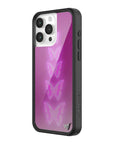 Wildflower iPhone case 15 Pro Max Neon Butterfly Plum Pink Cute