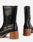 Intentionally Blank - Norfolk Stacked Heel Ankle Boot -