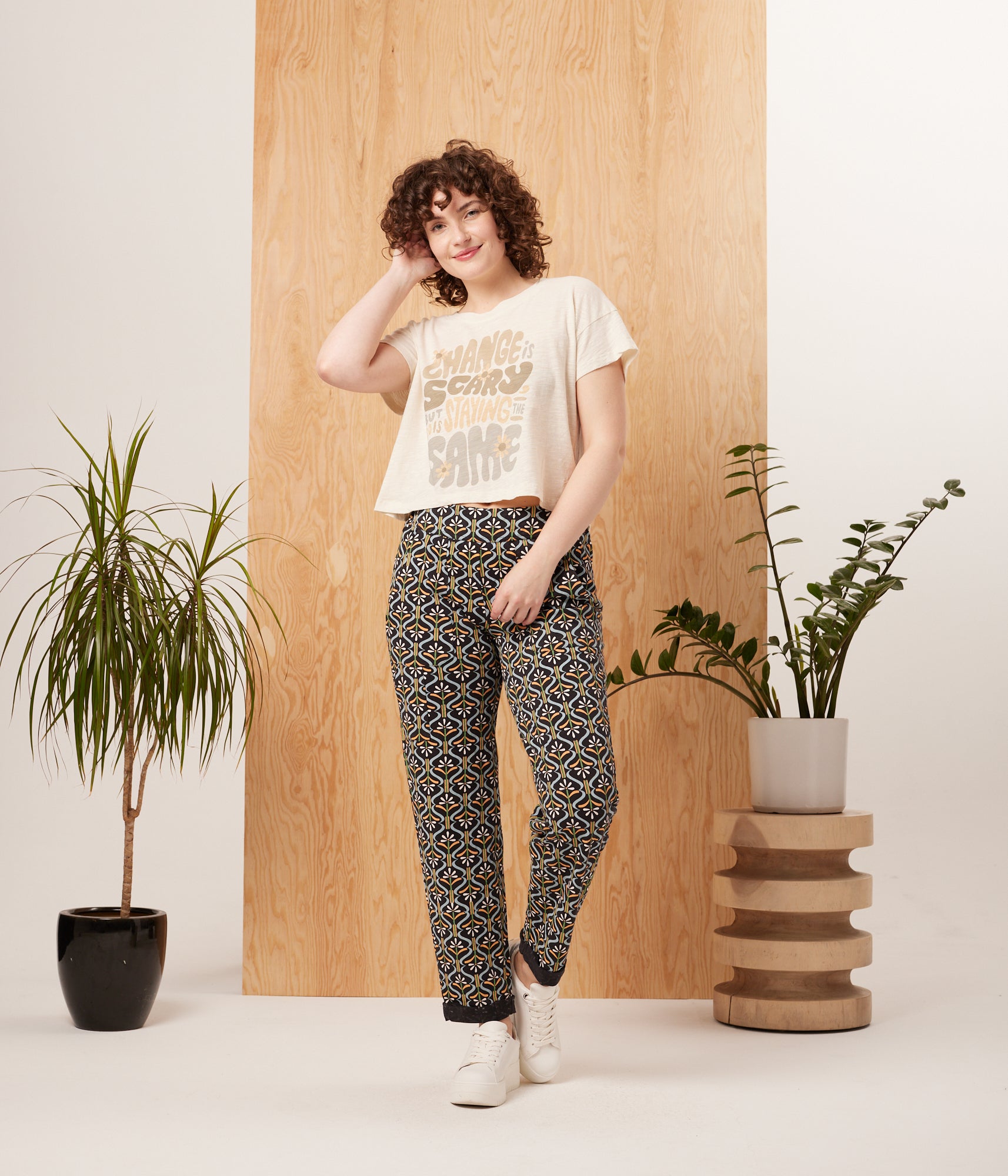 Known Supply - Nolan Pant - Retro Floral -
