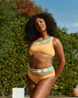Nomads Swimwear - Bay Top II - Expressivo/Peach -