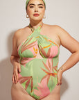 Nomads Swimwear - Isle One Piece - Birds of Paradise -