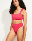 Nomads Swimwear - Current Swim Top II - Raspberry -