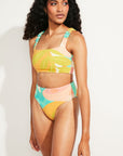 Nomads Swimwear - Current Swim Top II - Guava Duff -