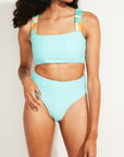 Nomads Swimwear - Current Swim Top II - Guava Duff -