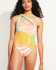 Nomads Swimwear - Wave One Piece II - Guava Duff -