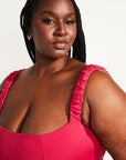 Nomads Swimwear - Current Swim Top II - Raspberry -