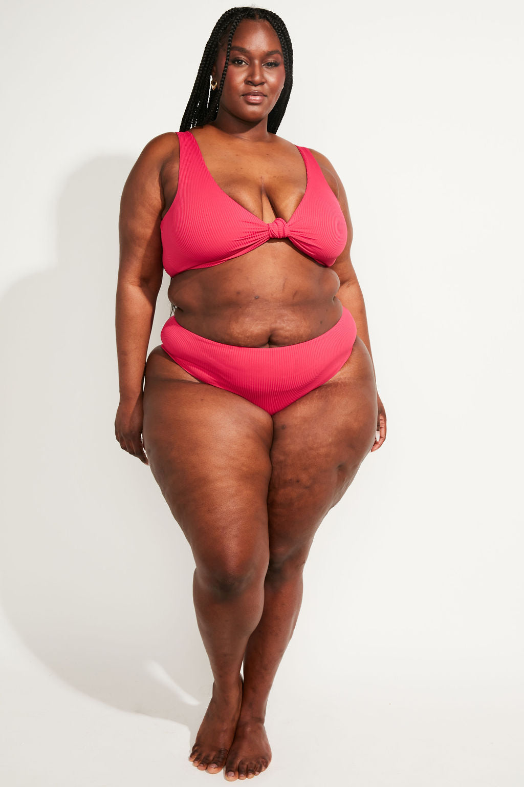 Playa Swim Top - Raspberry