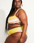Nomads Swimwear - Current Swim Top II - Guava Duff -