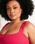 Nomads Swimwear - Current Swim Top II - Raspberry -