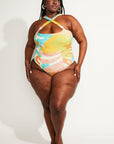 Nomads Swimwear - Wave One Piece II - Guava Duff -